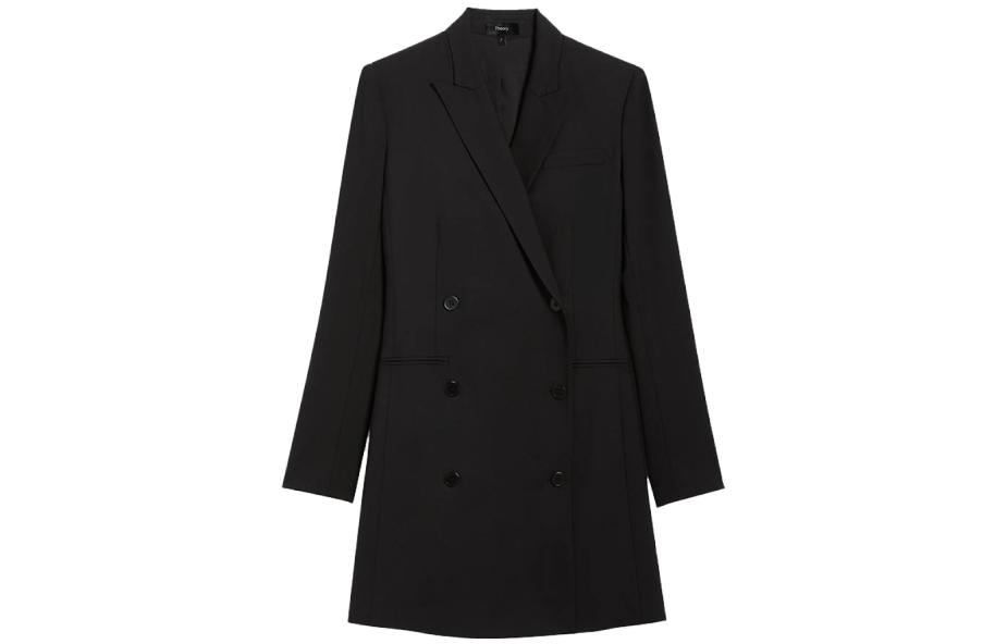 THEORY Женское черное платье с длинными рукавами
THEORY Женское черное платье с длинными рукавами