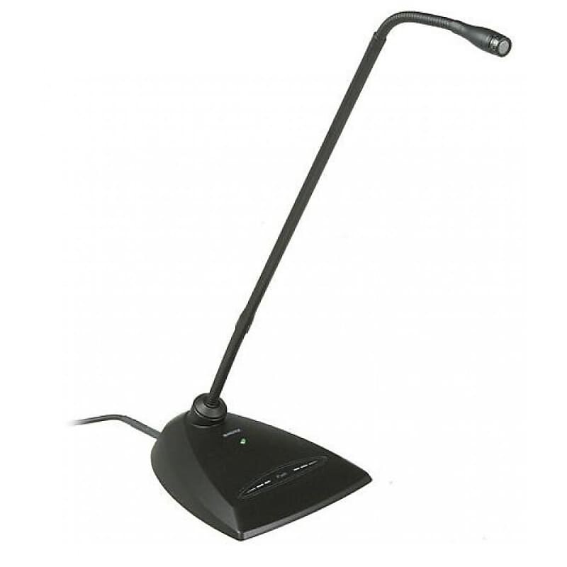 Конденсаторный микрофон Shure MX418D/C 18" Microflex Cardioid Gooseneck Condenser Mic with Desktop Base, 10' Cable
Конденсаторный микрофон Shure MX418D/C 18" Microflex Cardioid Gooseneck Condenser Mic with Desktop Base, 10' Cable