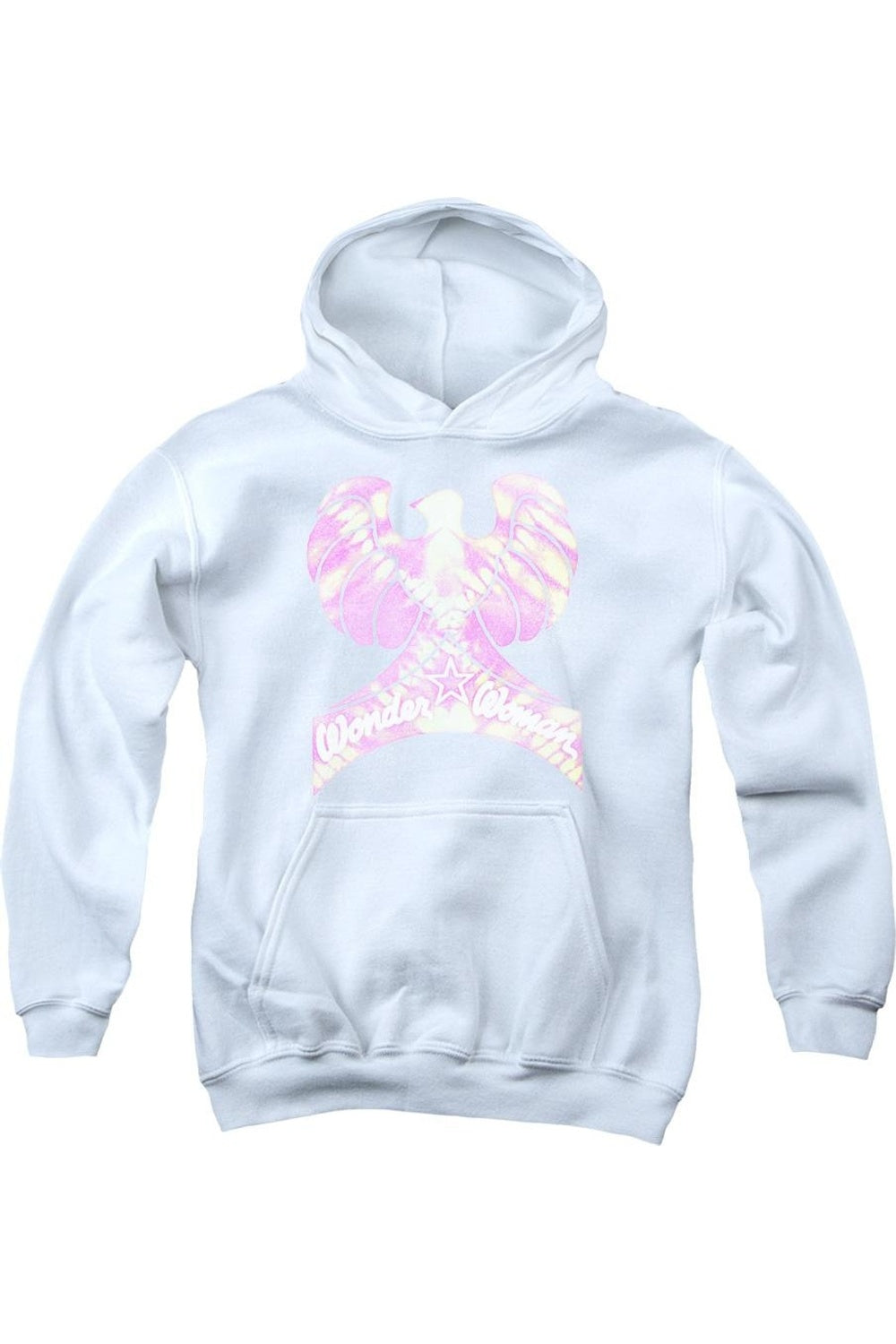 DC Comics Wonder Woman Птица Молодежная Толстовка с Капюшоном Gildan, белый
DC Comics Wonder Woman Птица Молодежная Толстовка с Капюшоном Gildan, белый
