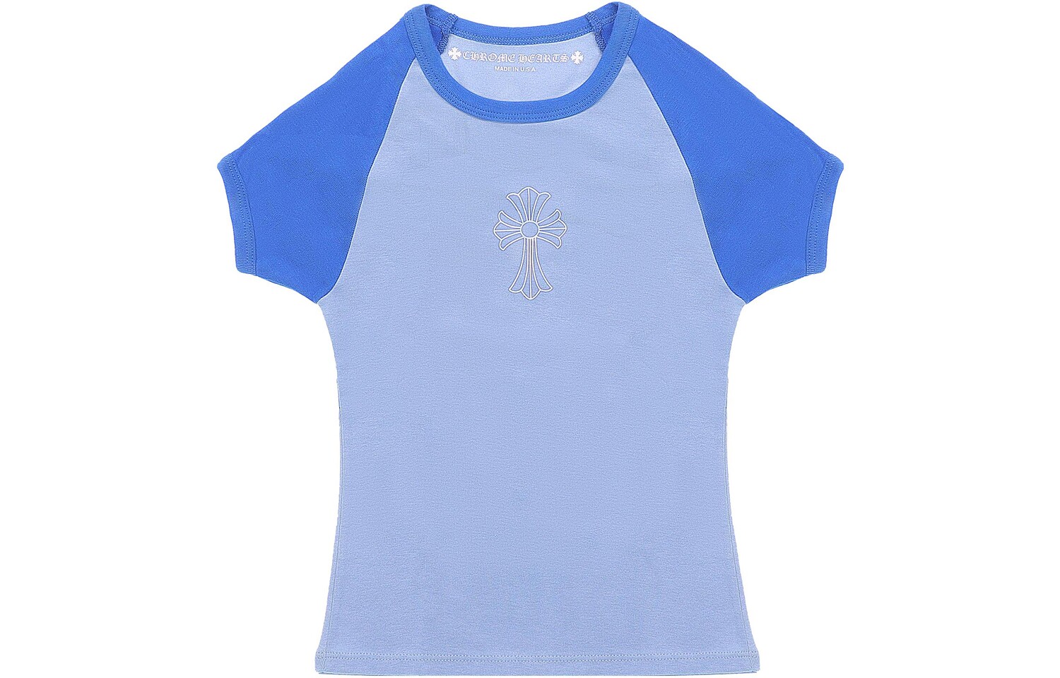 Топ укороченный женский Chrome Hearts, синий
Топ укороченный женский Chrome Hearts, синий