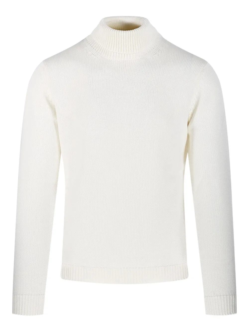 Шерстяной свитер с высоким воротником Roberto Collina, белый
Шерстяной свитер с высоким воротником Roberto Collina, белый