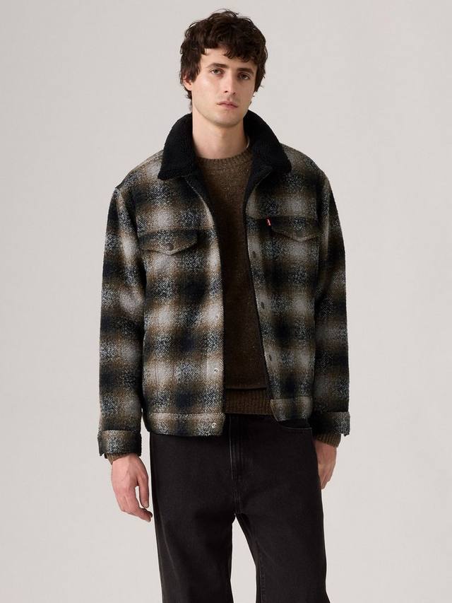 расслабленный шерповая куртка-тракер Levi's, James Plaid
расслабленный шерповая куртка-тракер Levi's, James Plaid