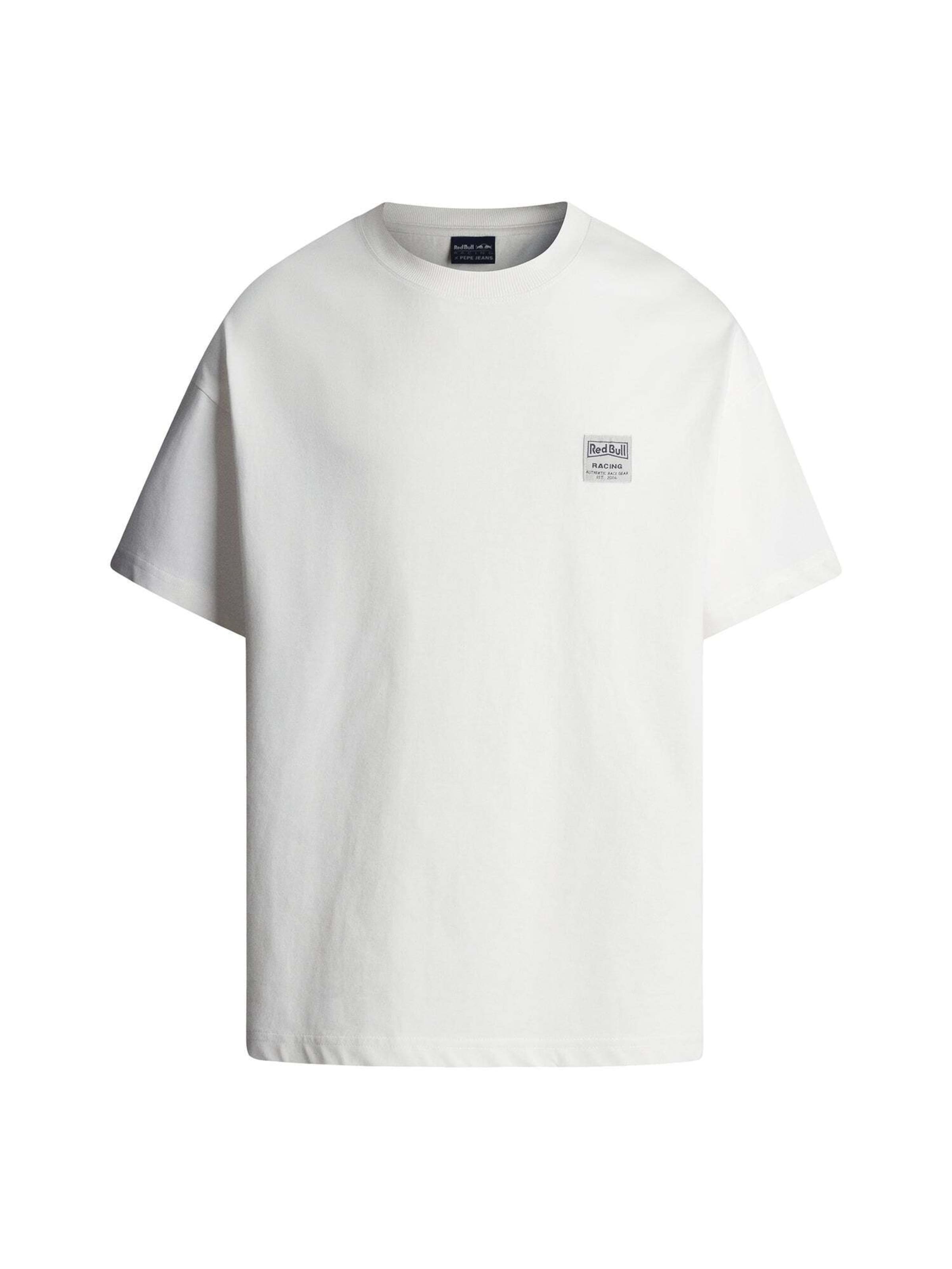 Red Bull Racing x Pepe Jeans Футболка 'Precision' в цвете Off White
Red Bull Racing x Pepe Jeans Футболка 'Precision' в цвете Off White