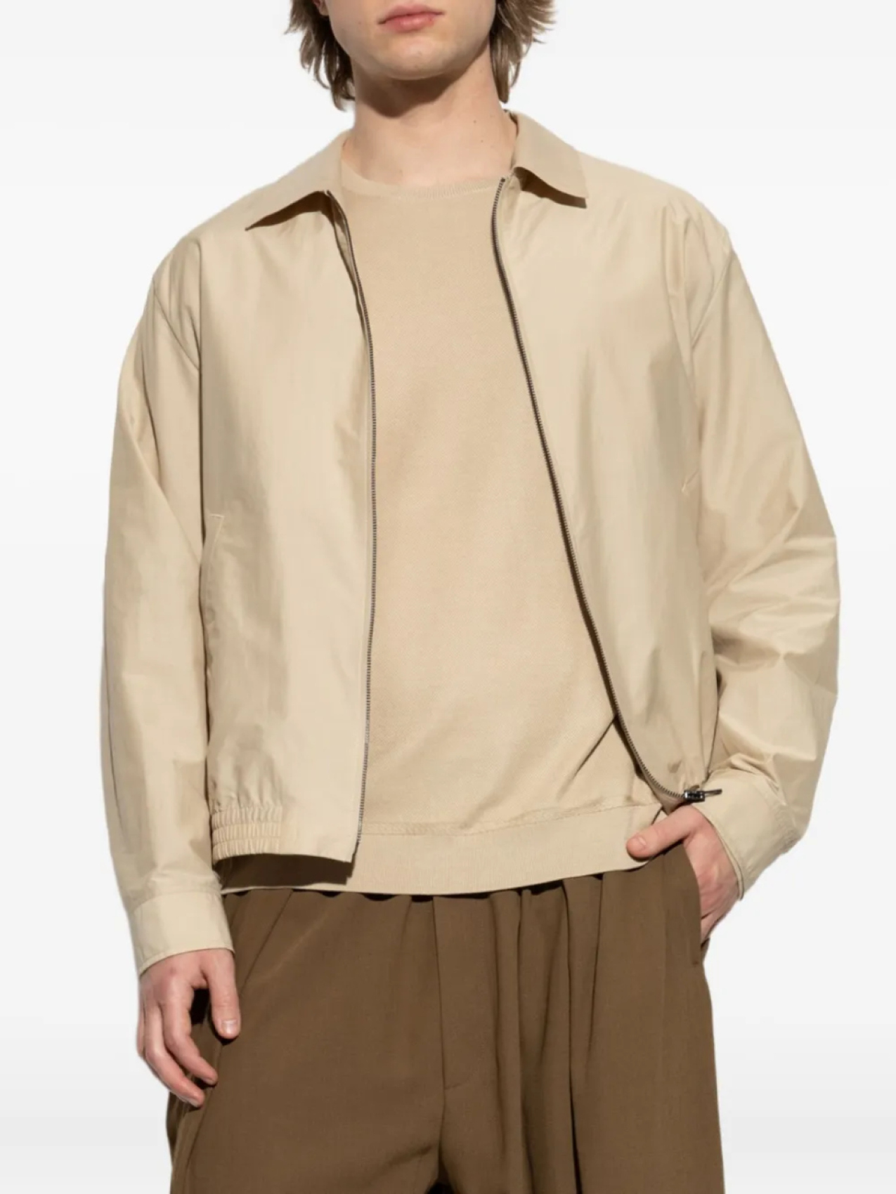 Theory свитер с круглым вырезом, нейтральный
Theory свитер с круглым вырезом, нейтральный