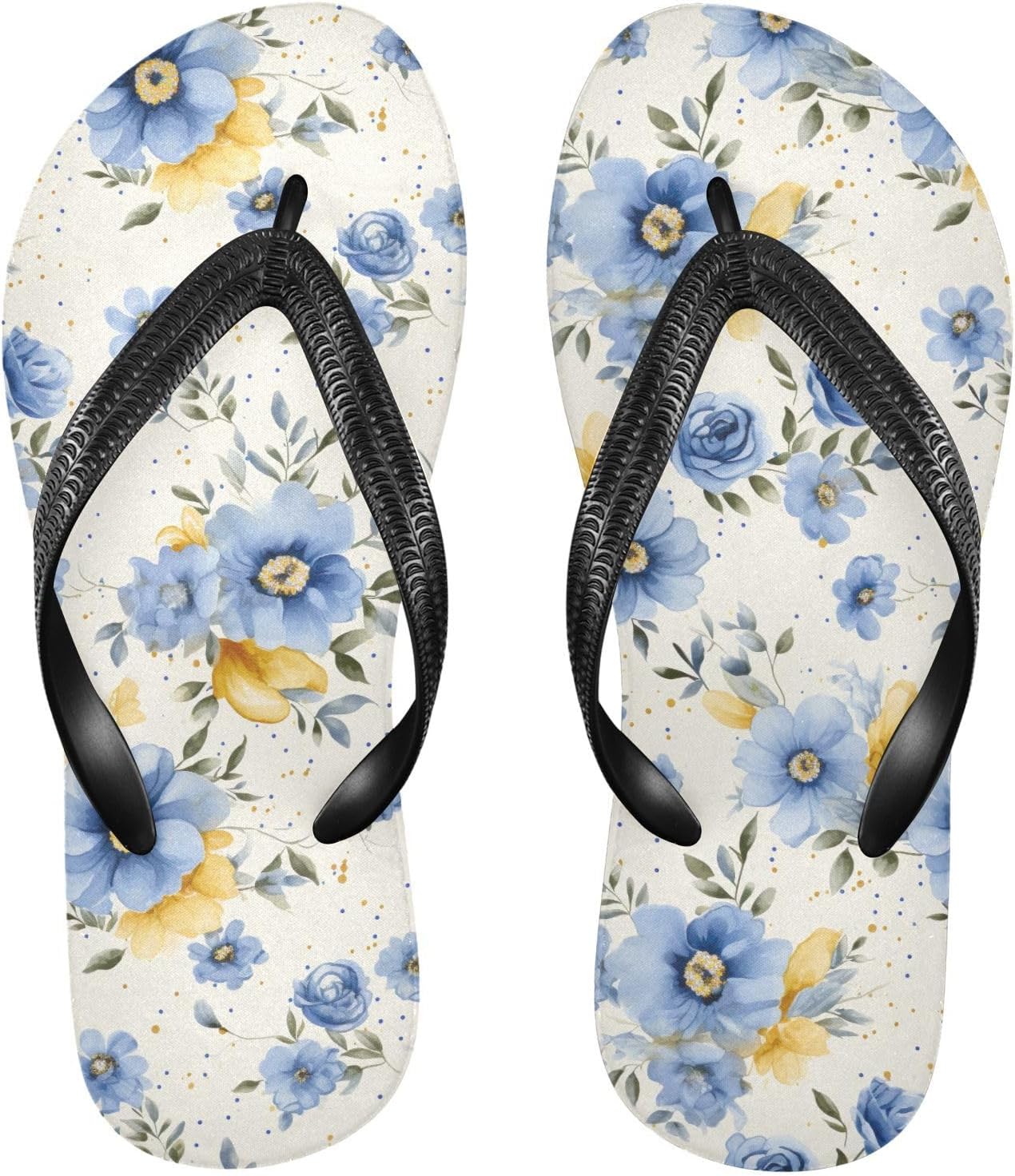 SPRIPORT синие с желтыми маленькими цветами тонкие шлепанцы для женщин и мужчин, удобные повседневные тапочки с мягкой подошвой и противоскользящей резиновой подошвой, для ванной, душа, пляжа и летней прогулки
SPRIPORT синие с желтыми маленькими цветами тонкие шлепанцы для женщин и мужчин, удобные повседневные тапочки с мягкой подошвой и противоскользящей резиновой подошвой, для ванной, душа, пляжа и летней прогулки