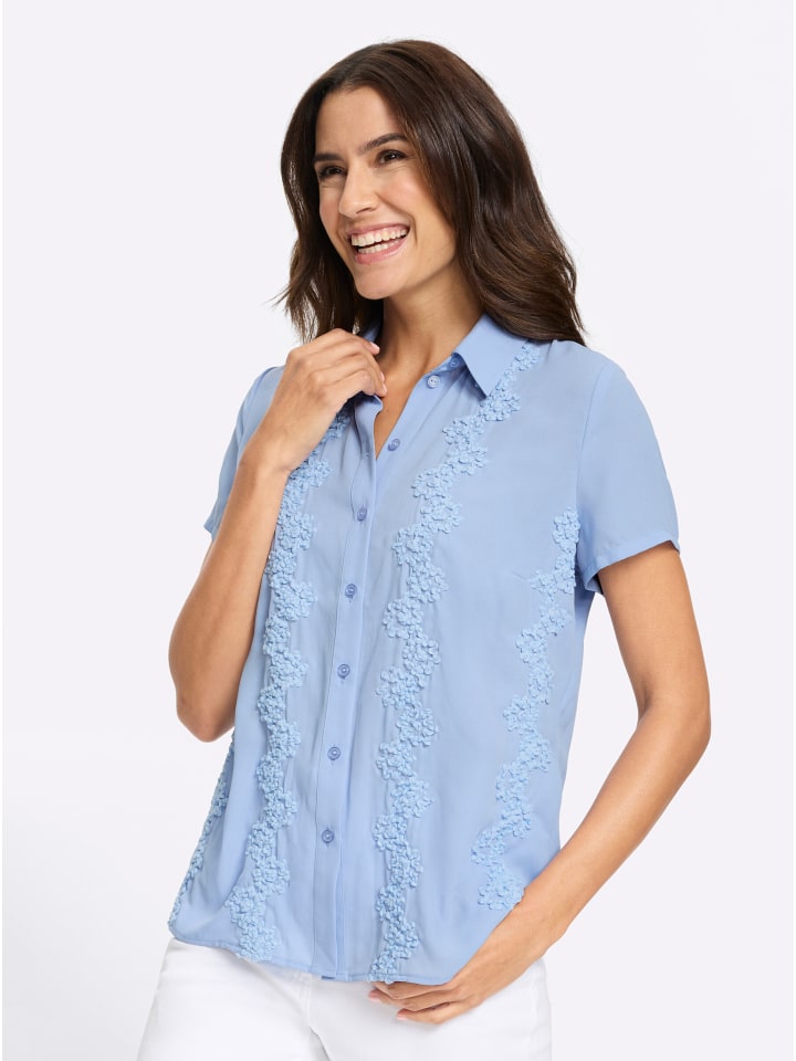 WITT WEIDEN Блузка с короткими рукавами синего цвета
WITT WEIDEN Блузка с короткими рукавами синего цвета