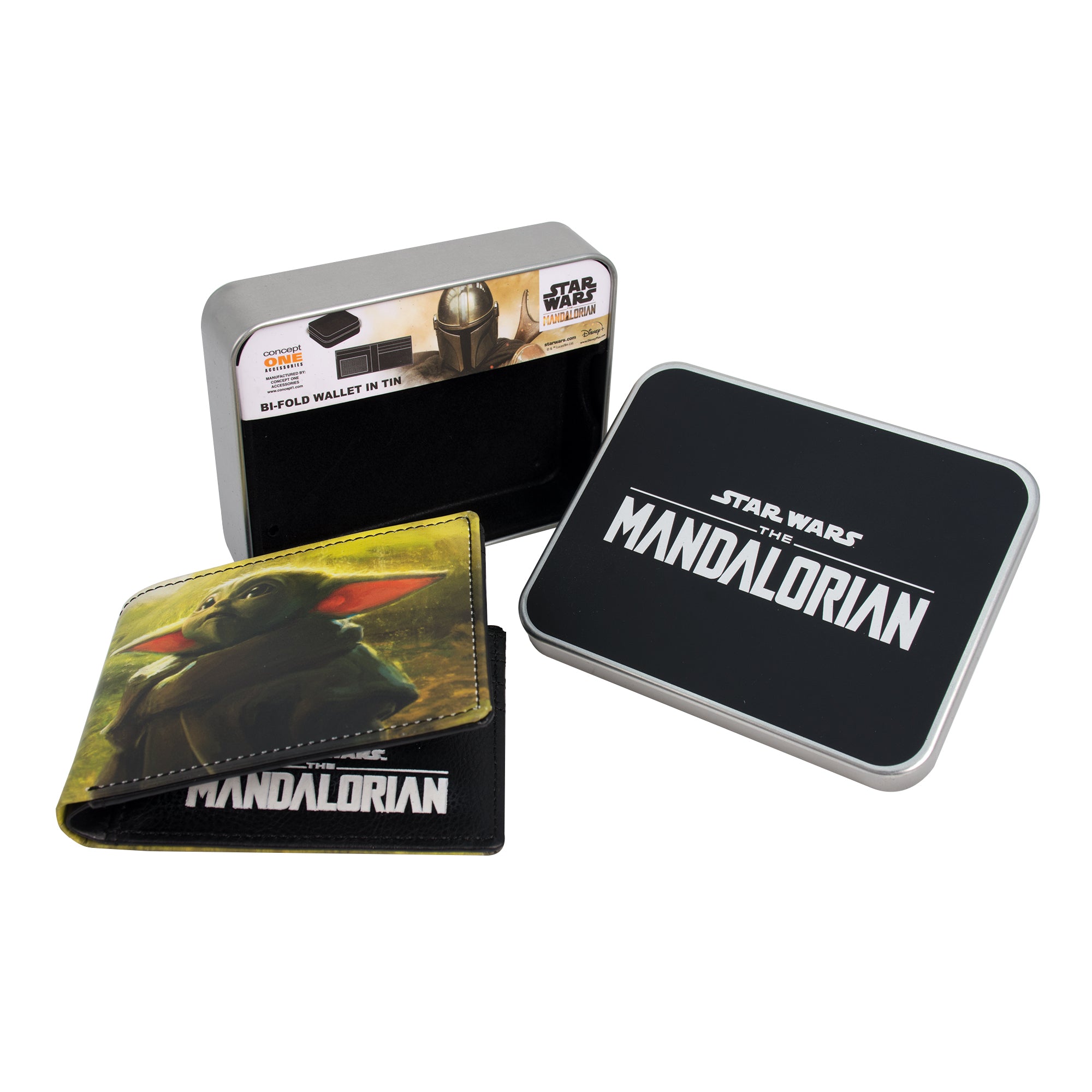 Кошелек Disney Star Wars Grogu, тонкий складной кошелек The Mandalorian с декоративным жестяным футляром Concept One, цвет multi
Кошелек Disney Star Wars Grogu, тонкий складной кошелек The Mandalorian с декоративным жестяным футляром Concept One, цвет multi