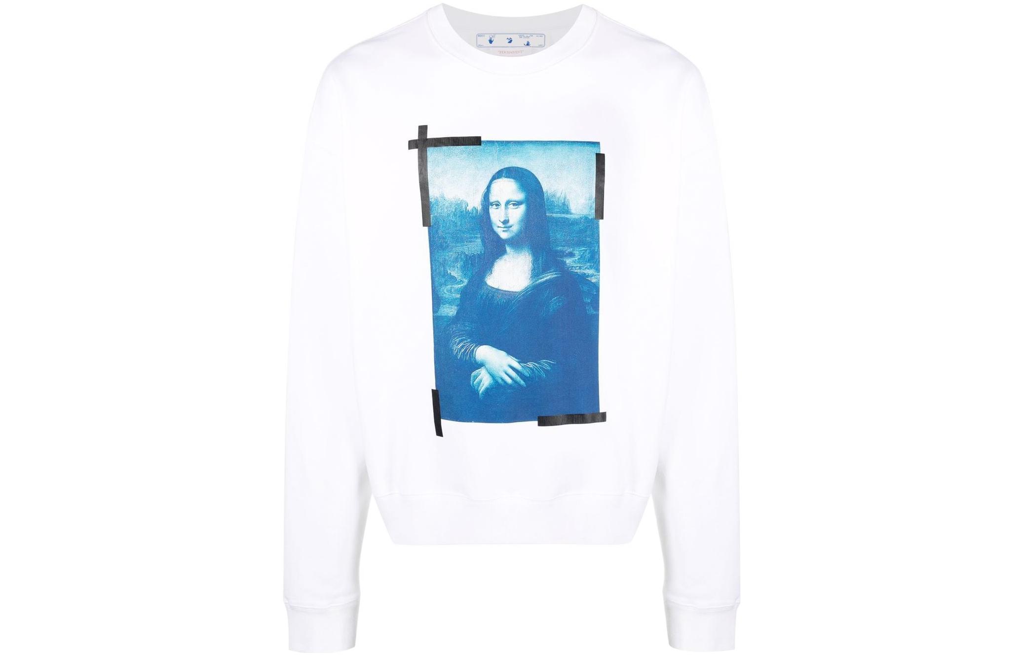 Свитшот с принтом Mona Lisa OFF-WHITE, белый
Свитшот с принтом Mona Lisa OFF-WHITE, белый