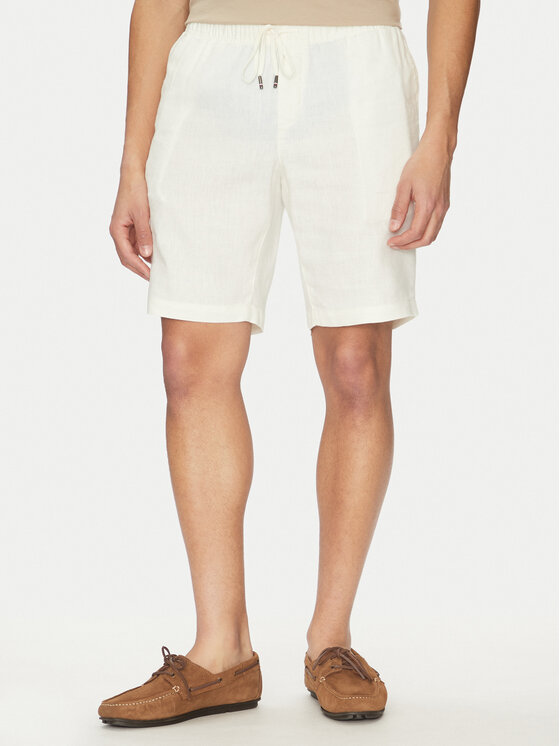 Шорты из ткани обычного кроя Harlem MW0MW37804 Tommy Hilfiger, экрю
Шорты из ткани обычного кроя Harlem MW0MW37804 Tommy Hilfiger, экрю