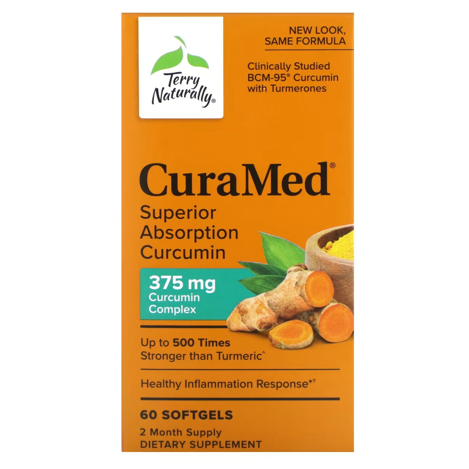 Куркумин Terry Naturally CuraMed с улучшенной абсорбцией 375 мг, 60 таблеток
Куркумин Terry Naturally CuraMed с улучшенной абсорбцией 375 мг, 60 таблеток