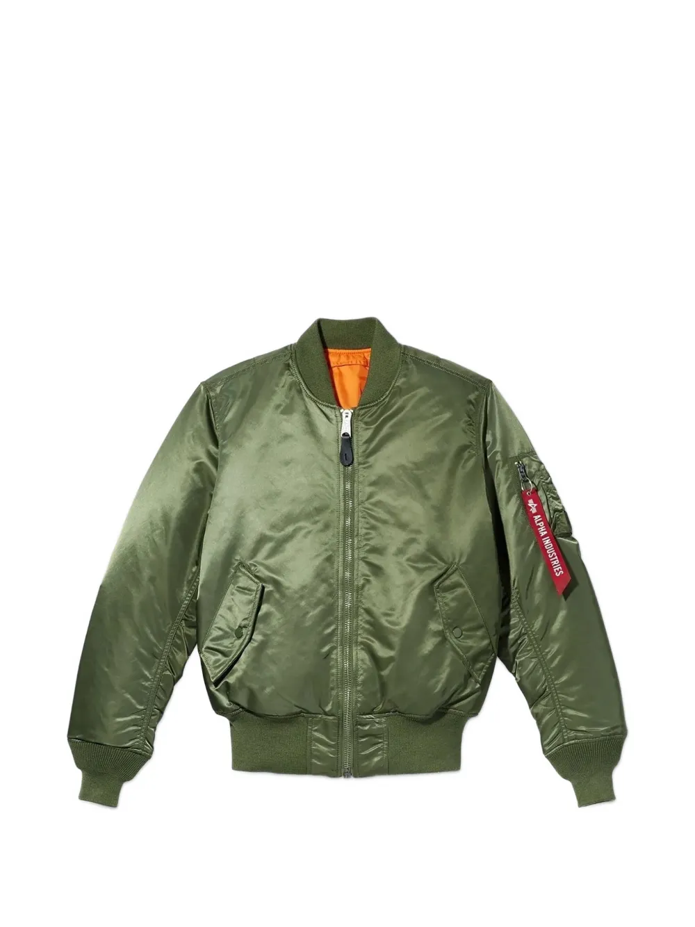 Бомбер на молнии MA-1 Heritage Alpha Industries, зеленый
Бомбер на молнии MA-1 Heritage Alpha Industries, зеленый