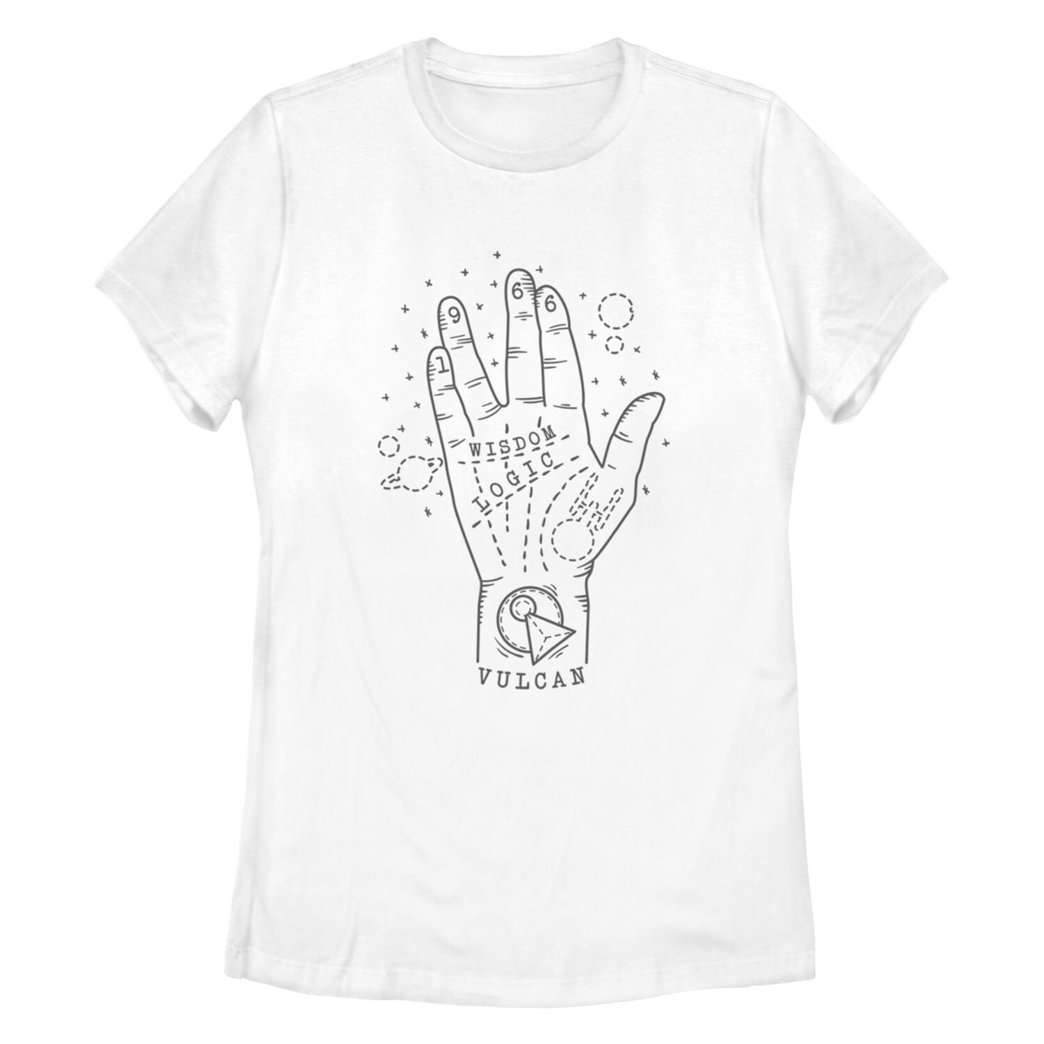 Футболка с хиромантией Vulcan Star Trek The Original Series для юниоров Licensed Character
Футболка с хиромантией Vulcan Star Trek The Original Series для юниоров Licensed Character