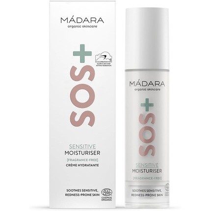 MÁDARA Органический уход за кожей SOS+ Sensitive Moisturizer 50 мл
MÁDARA Органический уход за кожей SOS+ Sensitive Moisturizer 50 мл