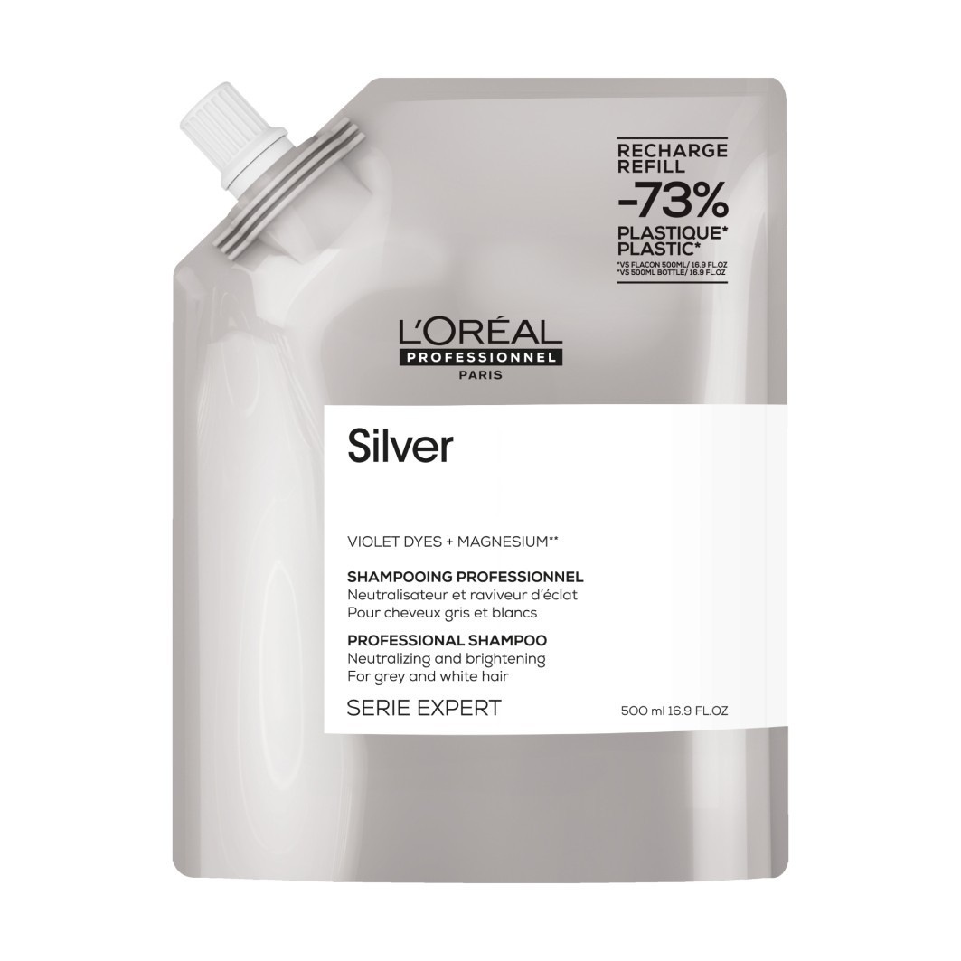 Шампунь serie expert silver L Oreal Professionnel Paris, объем 500 мл - refill
Шампунь serie expert silver L Oreal Professionnel Paris, объем 500 мл - refill