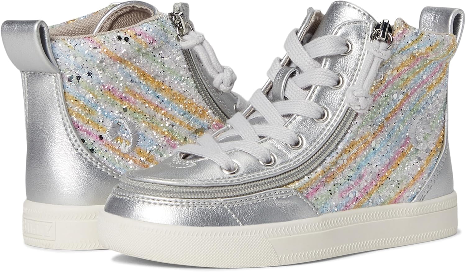 Детские классические высокие ботинки на шнуровке BILLY Footwear (для малышей и детей постарше), серебряный
Детские классические высокие ботинки на шнуровке BILLY Footwear (для малышей и детей постарше), серебряный
