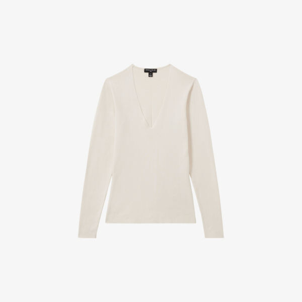 Топ Reiss x atelier maeve с глубоким вырезом из смесового шелка Reiss, белый
Топ Reiss x atelier maeve с глубоким вырезом из смесового шелка Reiss, белый