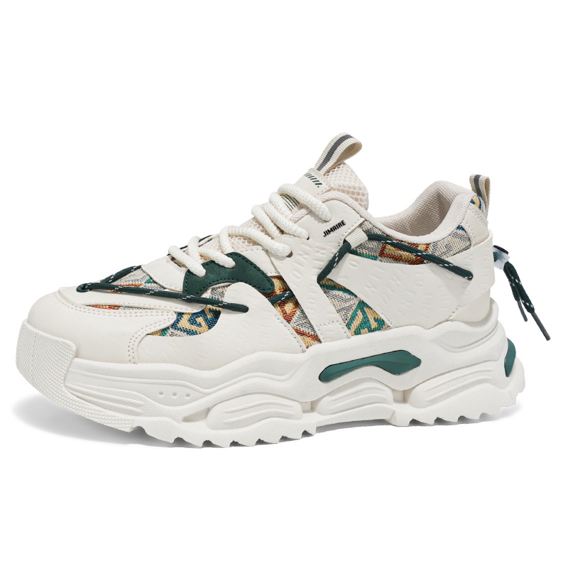 King Jinmai Амортизирующие нескользящие износостойкие дышащие массивные низкие кроссовки мужские бежево-зеленые, цвет Beige Green
King Jinmai Амортизирующие нескользящие износостойкие дышащие массивные низкие кроссовки мужские бежево-зеленые, цвет Beige Green