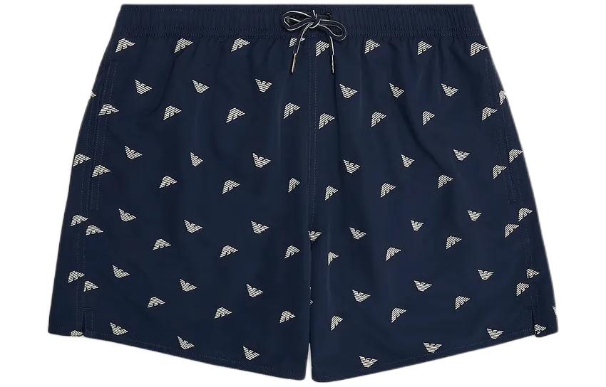 Плавки с вышитым логотипом EMPORIO ARMANI, морской синий
Плавки с вышитым логотипом EMPORIO ARMANI, морской синий