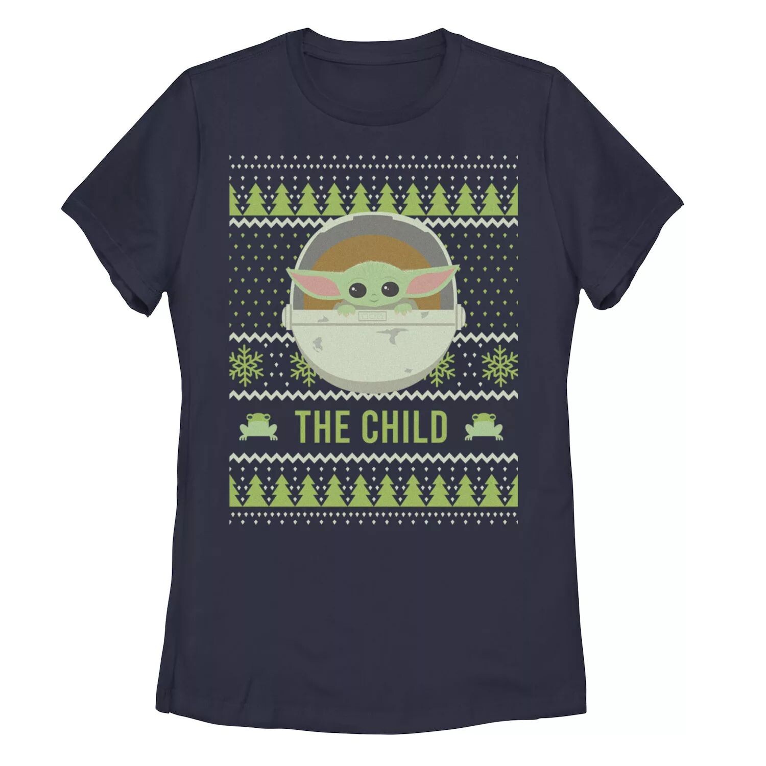 Футболка в стиле рождественского свитера для детей Junior's Star Wars The Mandalorian The Child Licensed Character, темно-синий
Футболка в стиле рождественского свитера для детей Junior's Star Wars The Mandalorian The Child Licensed Character, темно-синий