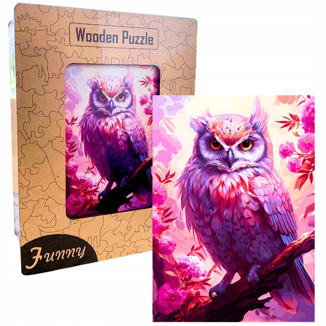 Деревянный развивающий пазл А3, красочная сова для детей и взрослых, 240 шт., БОЛЬШОЙ Inna marka
Деревянный развивающий пазл А3, красочная сова для детей и взрослых, 240 шт., БОЛЬШОЙ Inna marka