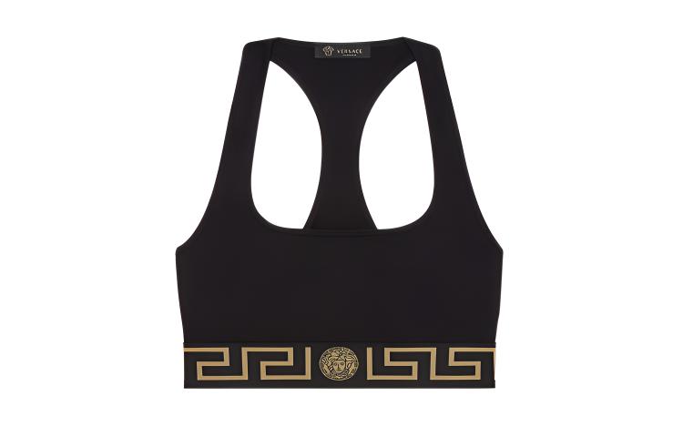 VERSACE Спортивный бюстгальтер Greca Border 'Black'
VERSACE Спортивный бюстгальтер Greca Border 'Black'