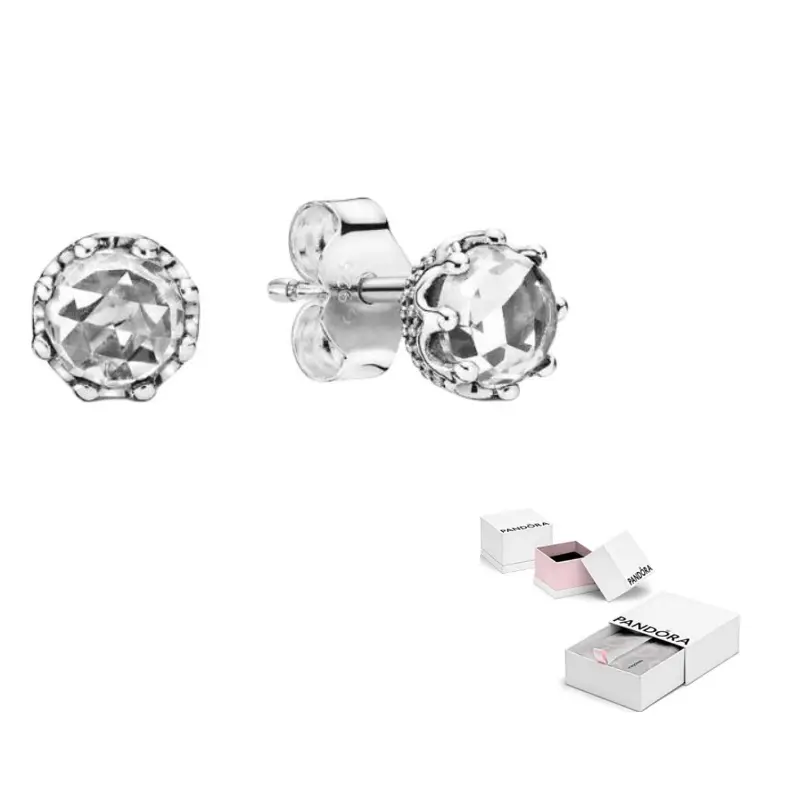 Pandora Серьги из стерлингового серебра с фианитами, женские, серебро
Pandora Серьги из стерлингового серебра с фианитами, женские, серебро