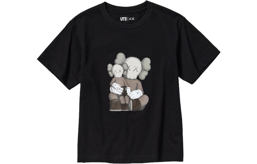 Футболка UNIQLO Kids Kaws Ut с коротким рукавом и рисунком, черный
Футболка UNIQLO Kids Kaws Ut с коротким рукавом и рисунком, черный