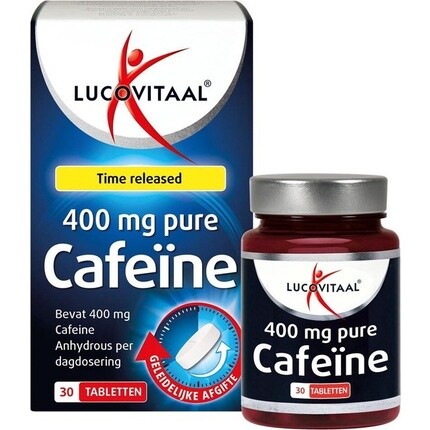 Lucovitaal Pure Caffeine 400 мг 30 таблеток 
Lucovitaal Pure Caffeine 400 мг 30 таблеток