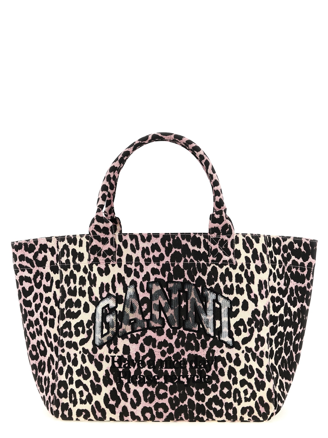 Шоппер 'Leopard Medium Tote' GANNI, розовый
Шоппер 'Leopard Medium Tote' GANNI, розовый