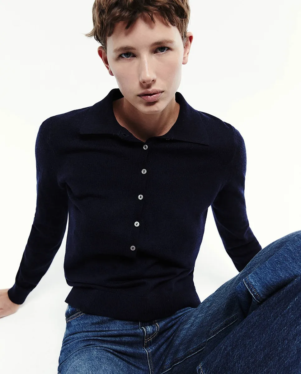 Поло с воротником Sfera, темно-синий
Поло с воротником Sfera, темно-синий