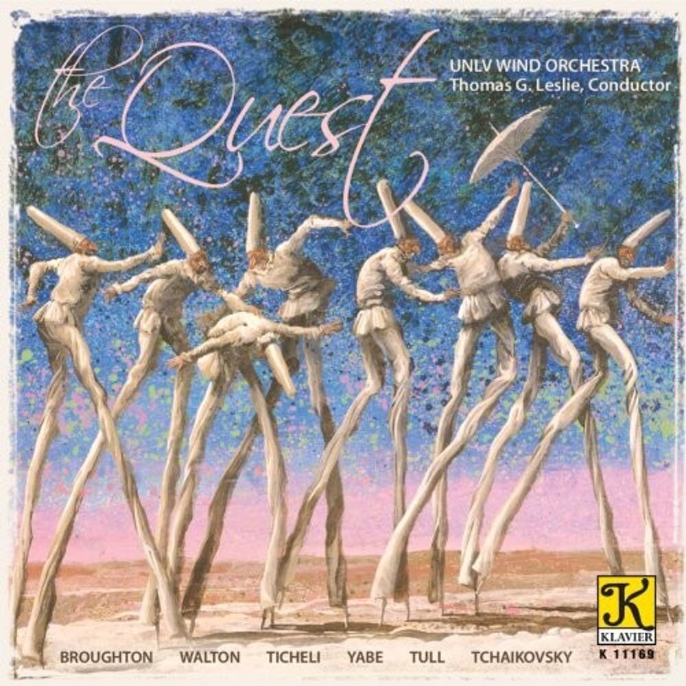 Диск CD The Quest - Thomas G. Leslie, UNLV Wind Orchestra
Диск CD The Quest - Thomas G. Leslie, UNLV Wind Orchestra