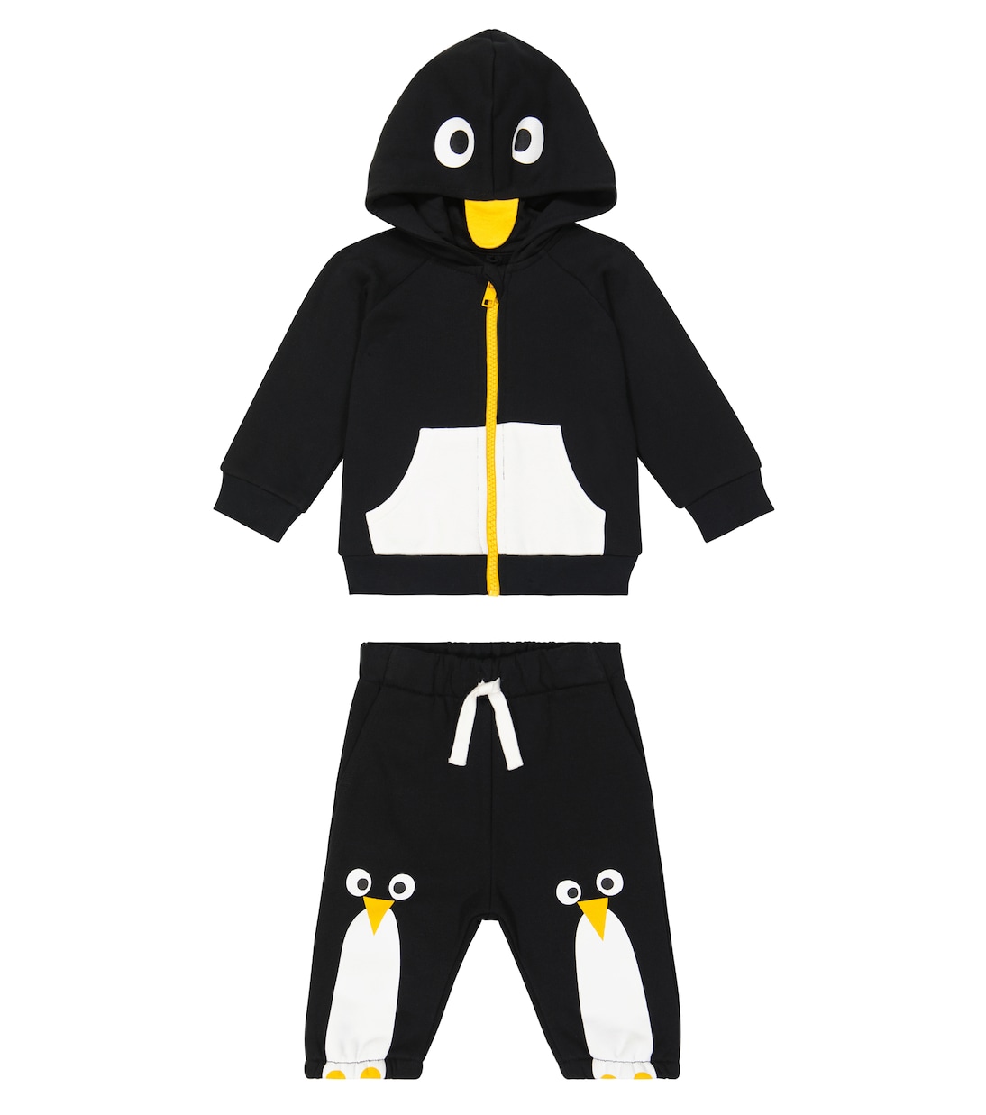 Комплект из хлопковой толстовки с капюшоном и спортивных штанов для младенцев Stella McCartney Kids, черный
Комплект из хлопковой толстовки с капюшоном и спортивных штанов для младенцев Stella McCartney Kids, черный