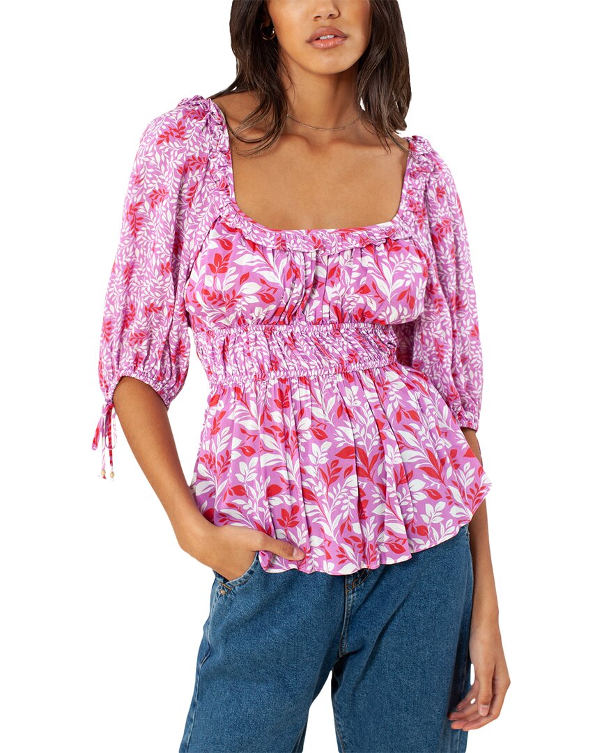 Hale Bob Топ с круглым вырезом, фиолетовый
Hale Bob Топ с круглым вырезом, фиолетовый