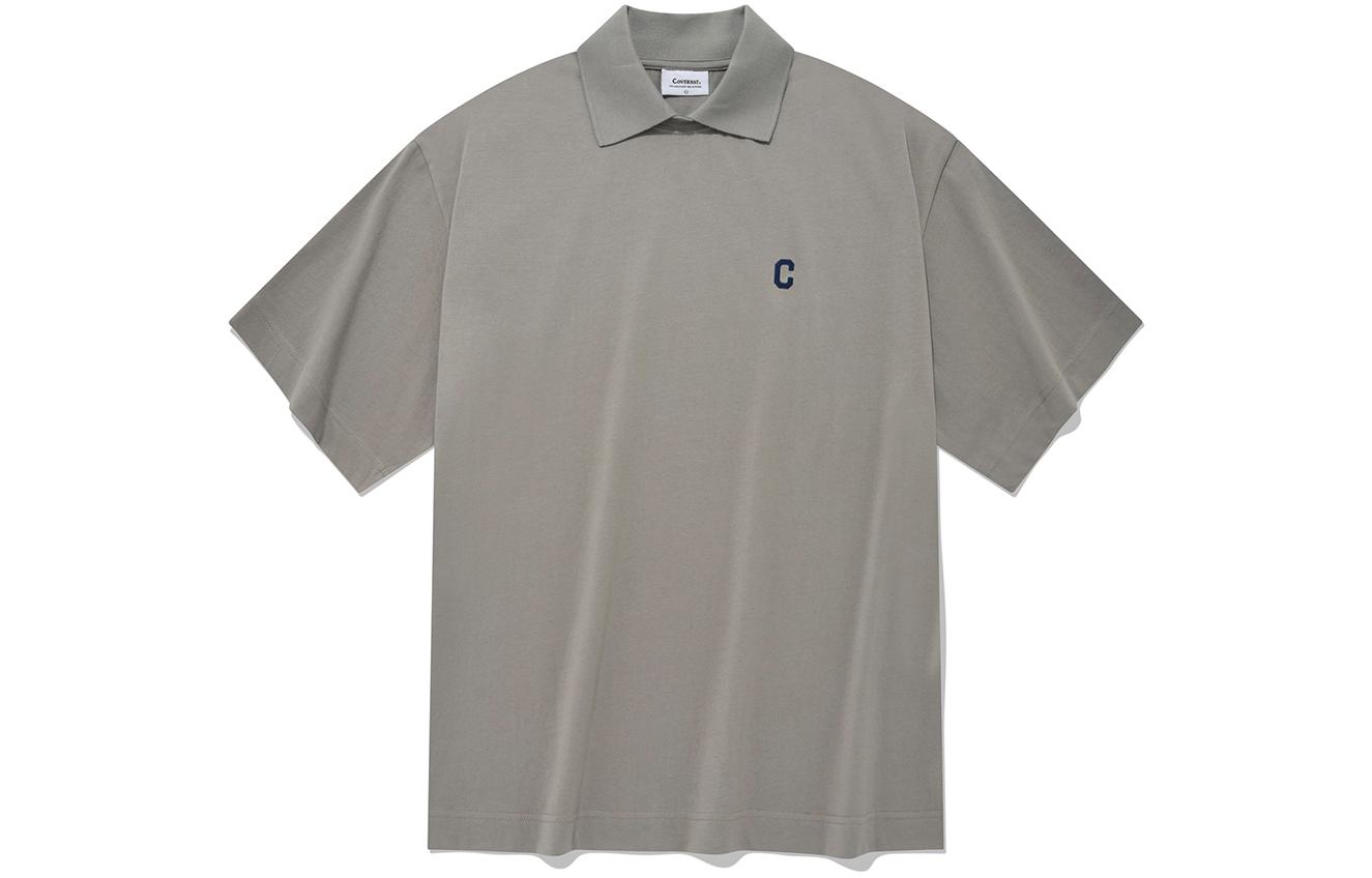 Поло унисекс серое COVERNAT, серый
Поло унисекс серое COVERNAT, серый