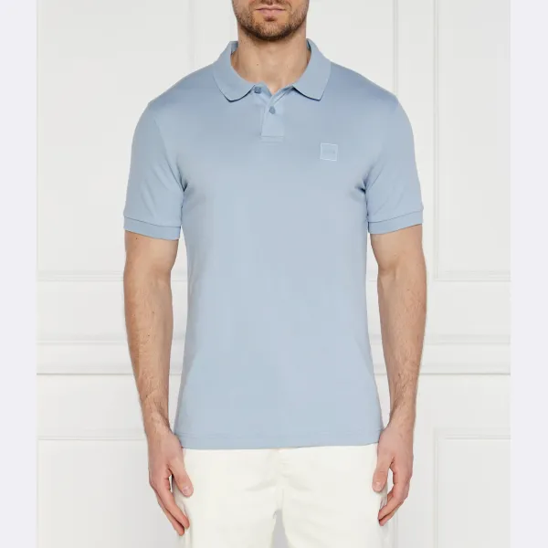 Облегающее пассажирское поло Boss, синий
Облегающее пассажирское поло Boss, синий