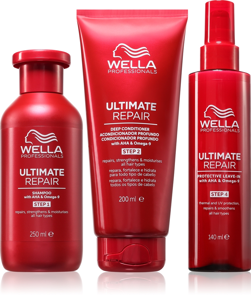 Экономичная упаковка набора Ultimate Repair для поврежденных волос Wella Professionals, 3 шт
Экономичная упаковка набора Ultimate Repair для поврежденных волос Wella Professionals, 3 шт