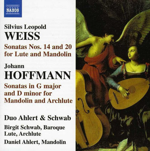 CD диск Weiss / Hoffmann / Schwab / Ahlert: Sonatas for Baroque Flute & Baroque Mandolin
CD диск Weiss / Hoffmann / Schwab / Ahlert: Sonatas for Baroque Flute & Baroque Mandolin