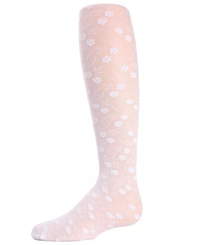 Прозрачные кружевные колготки с цветочным принтом для девочек Sweet Blossoms Memoi, белый
Прозрачные кружевные колготки с цветочным принтом для девочек Sweet Blossoms Memoi, белый