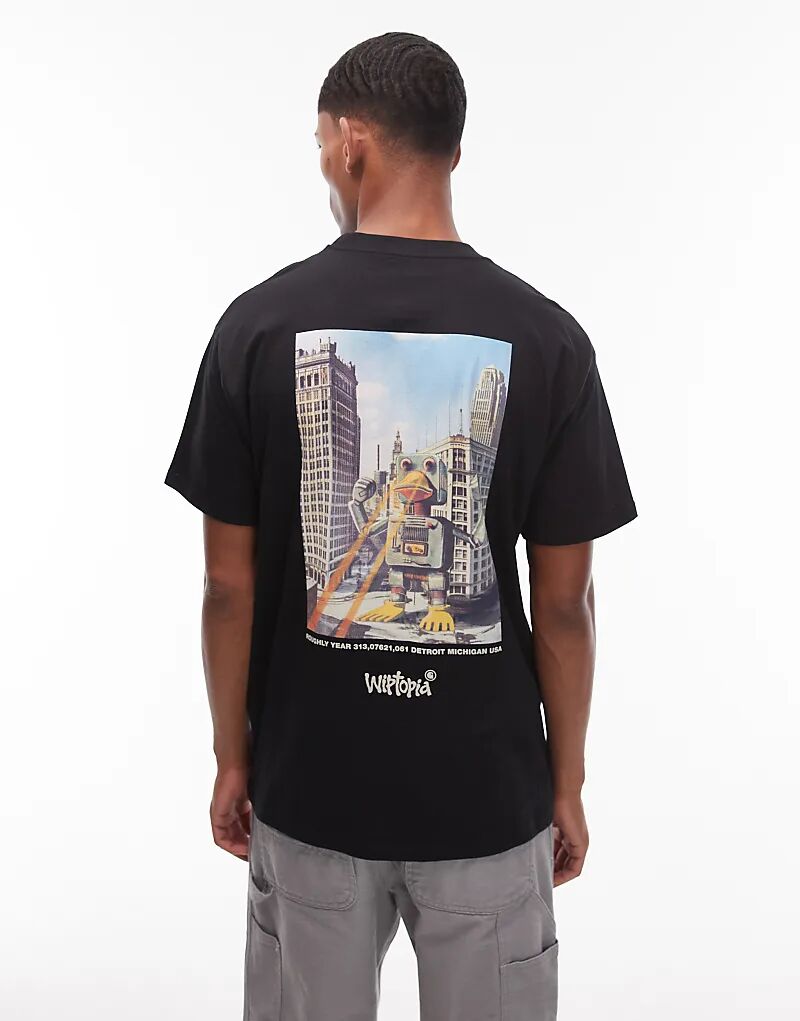 Футболка свободного кроя Carhartt WIP wiptopia с принтом сзади, черного цвета
Футболка свободного кроя Carhartt WIP wiptopia с принтом сзади, черного цвета