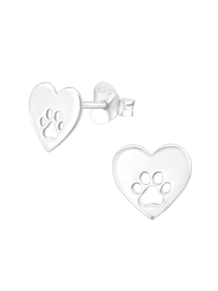 Alexander York Серьги в форме сердца с отпечатком лапы, изготовленные из серебра 925 пробы, комплект из 2 штук
Alexander York Серьги в форме сердца с отпечатком лапы, изготовленные из серебра 925 пробы, комплект из 2 штук