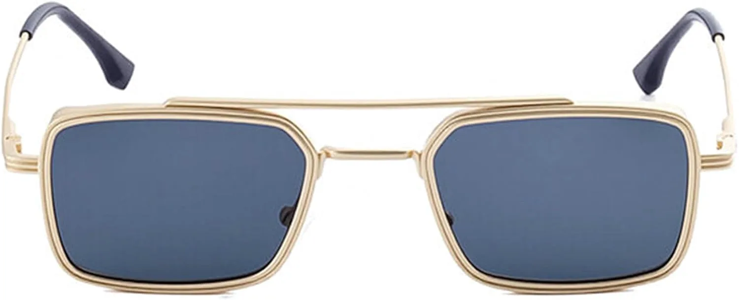 Willochra Модные прямоугольные солнцезащитные очки для женщин в стиле 70-х годов, квадратные, с двойной перемычкой, в стиле панк, защита от УФ-излучения UV400, C5
Willochra Модные прямоугольные солнцезащитные очки для женщин в стиле 70-х годов, квадратные, с двойной перемычкой, в стиле панк, защита от УФ-излучения UV400, C5