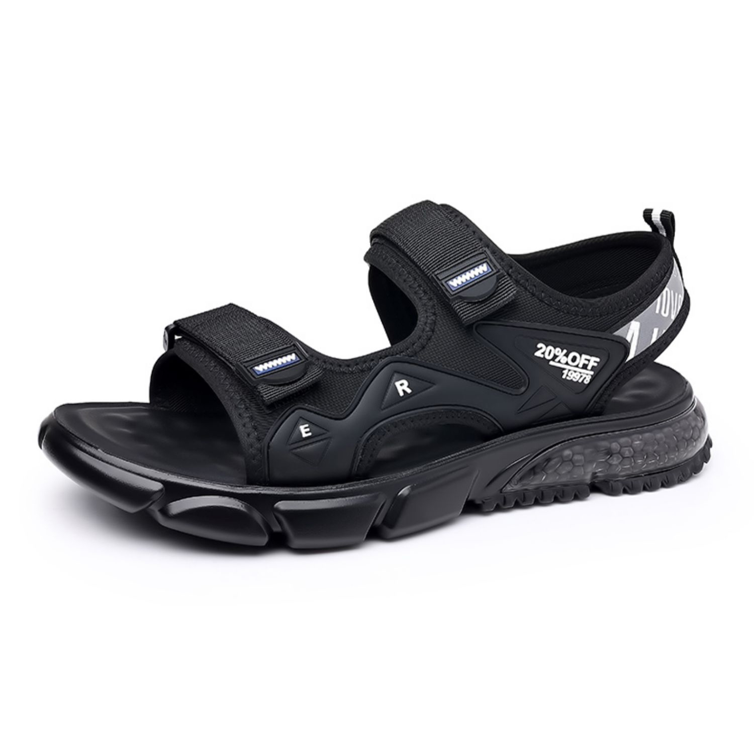 ZUOSAISI Пляжные сандалии мужские черные
ZUOSAISI Пляжные сандалии мужские черные