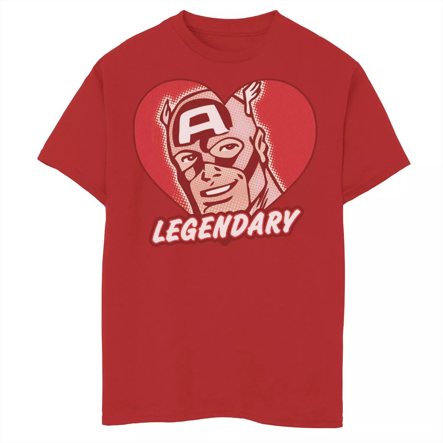Футболка с изображением легендарного сердца и сердца Валентина для мальчиков 8–20 лет Marvel «Капитан Америка» Marvel
Футболка с изображением легендарного сердца и сердца Валентина для мальчиков 8–20 лет Marvel «Капитан Америка» Marvel