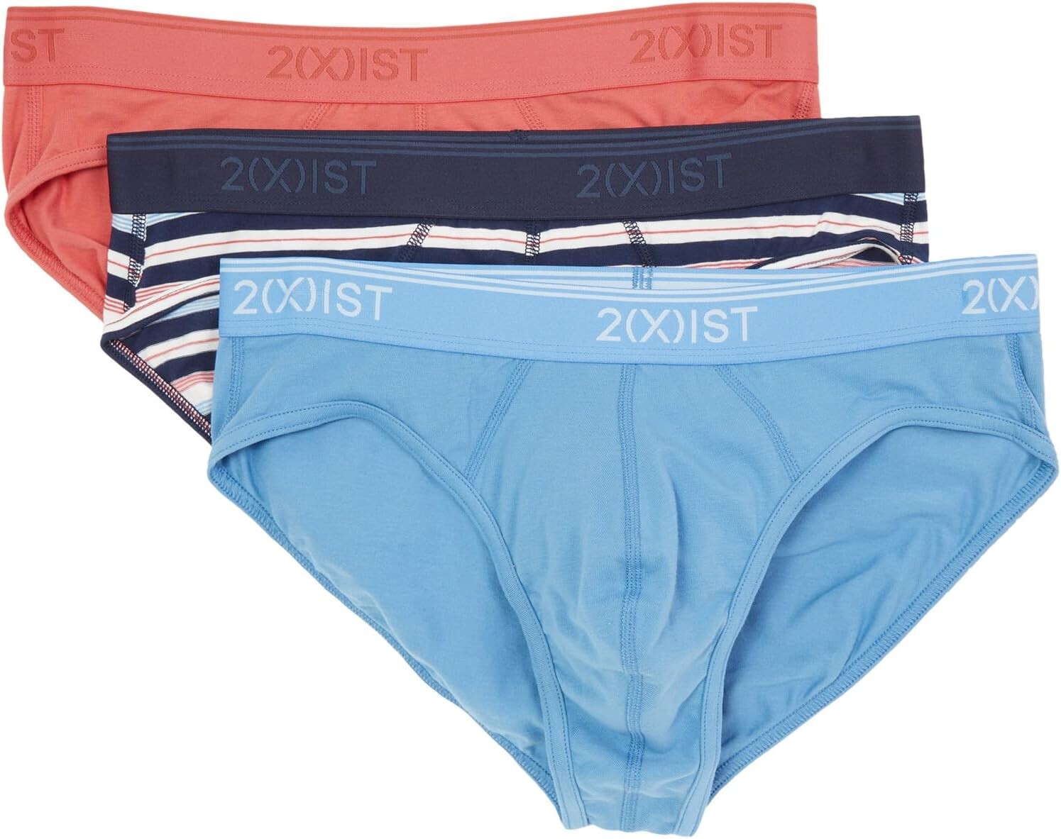 Трусы 2(X)IST 3-Pack Cotton Stretch No Show Brief, цвет Mineral Red/Multi Stripe/Lichen Blue
Трусы 2(X)IST 3-Pack Cotton Stretch No Show Brief, цвет Mineral Red/Multi Stripe/Lichen Blue