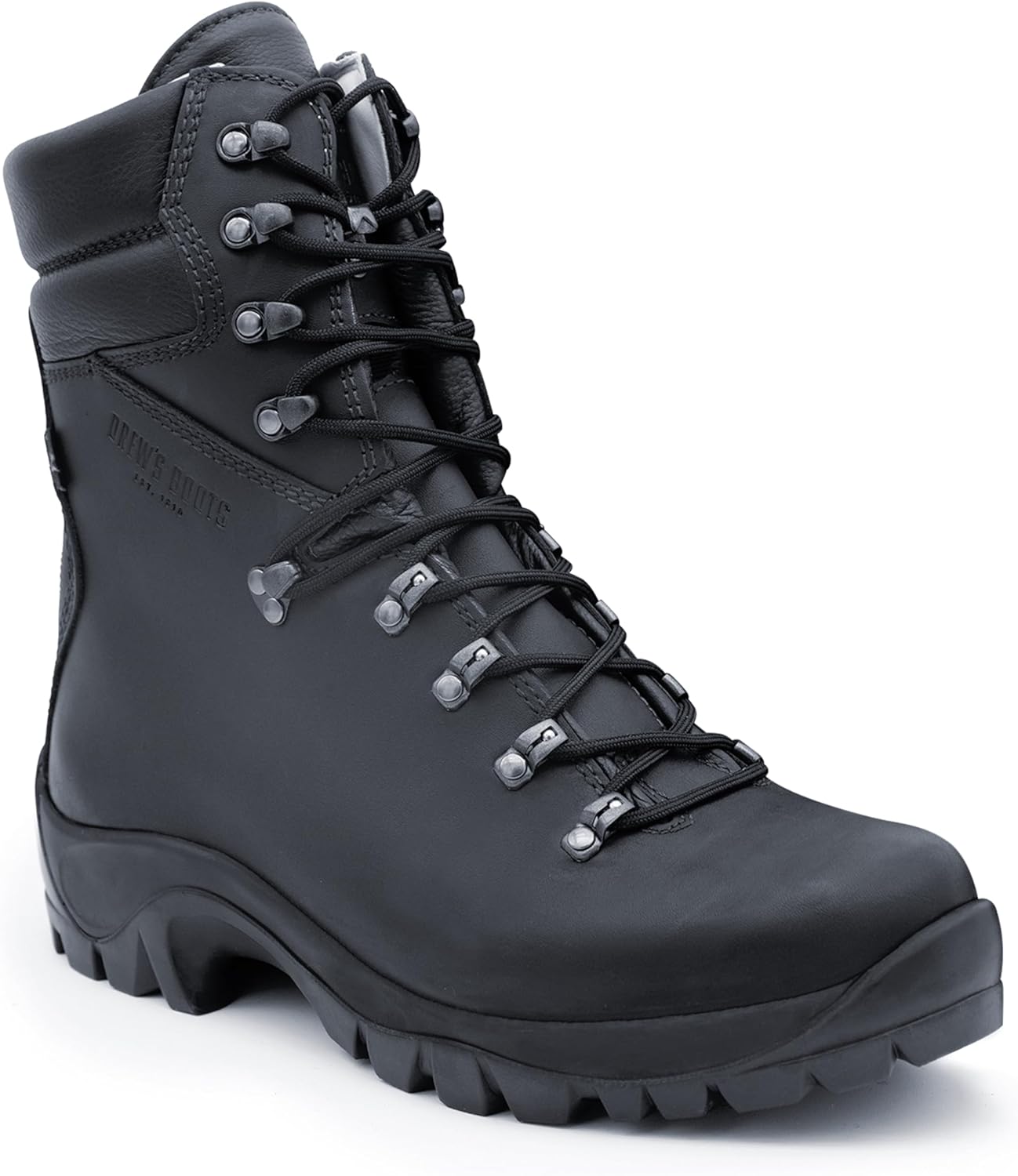Ботинки Drew's Boots Fire Hiker для лесных пожарных - прочные полностью кожаные ботинки для пожарных для комфорта, поддержки и безопасности - термостойкая рабочая обувь для мужчин, черный
Ботинки Drew's Boots Fire Hiker для лесных пожарных - прочные полностью кожаные ботинки для пожарных для комфорта, поддержки и безопасности - термостойкая рабочая обувь для мужчин, черный