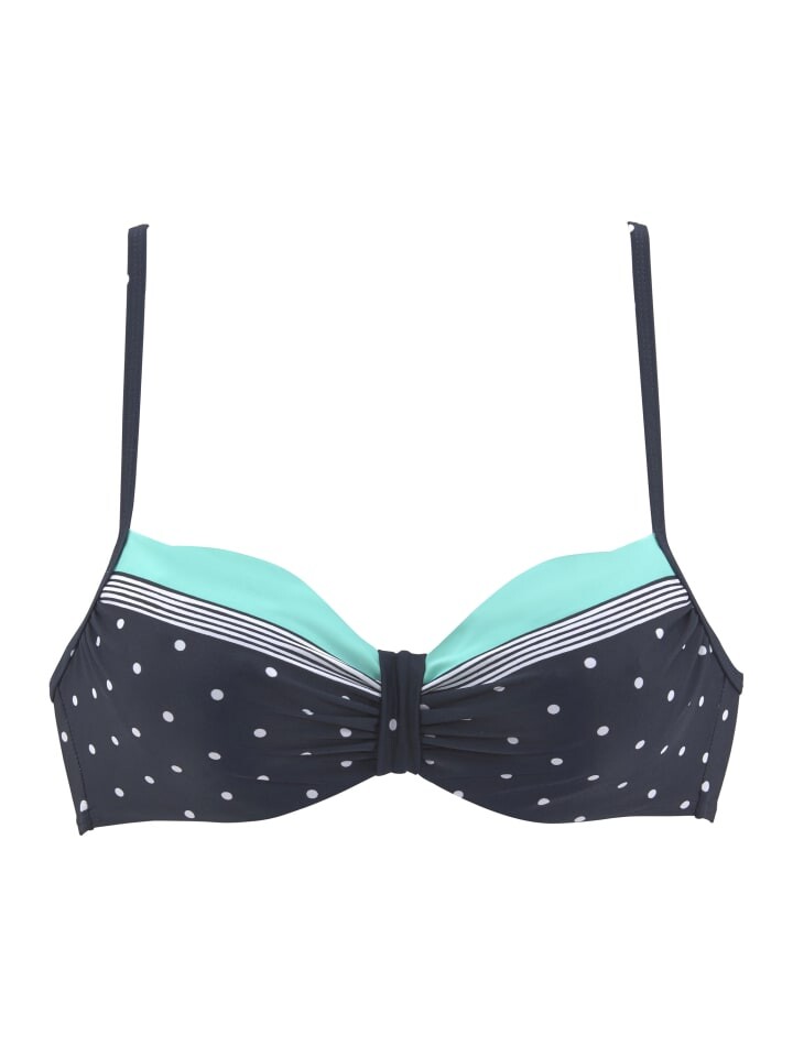 Верх бикини LASCANA, цвет marine/türkis
Верх бикини LASCANA, цвет marine/türkis