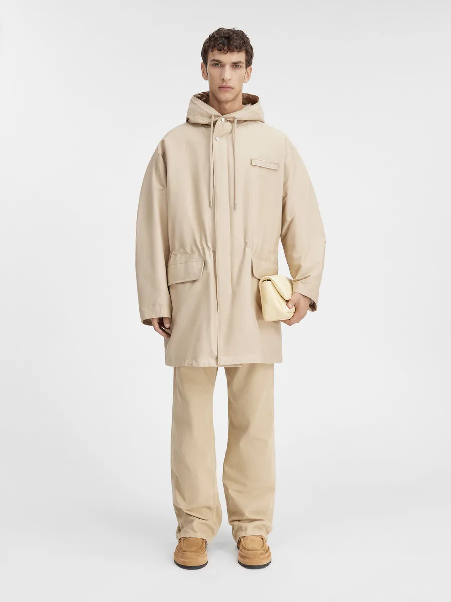 Парка с капюшоном Марроне Jacquemus, бежевый 
Парка с капюшоном Марроне Jacquemus, бежевый