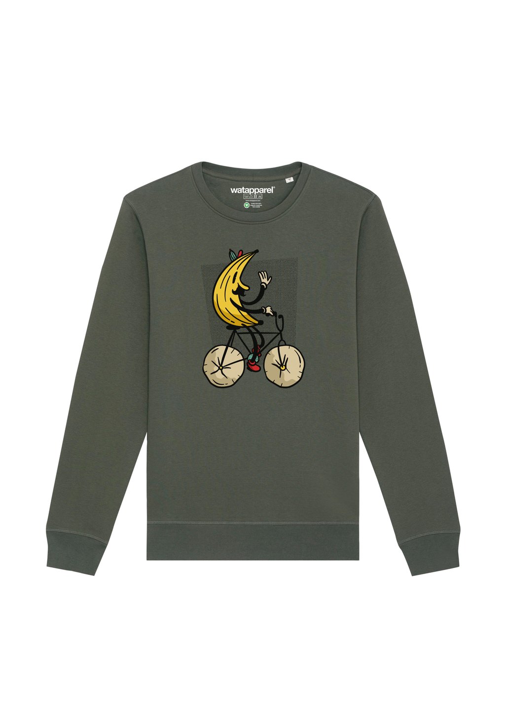 Толстовка watapparel, хаки
Толстовка watapparel, хаки