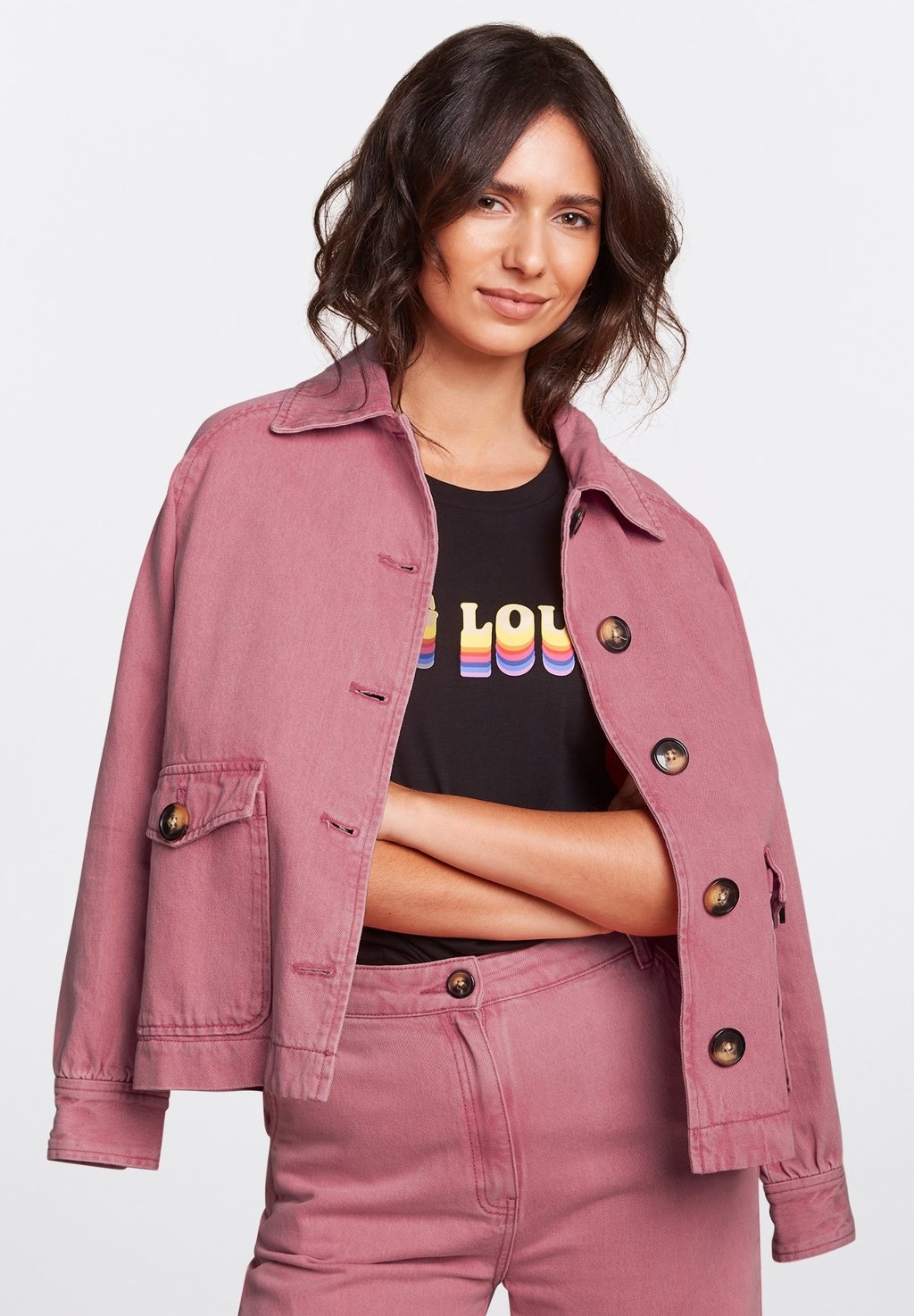 Джинсовая куртка SYLVIE King Louie, розовый
Джинсовая куртка SYLVIE King Louie, розовый