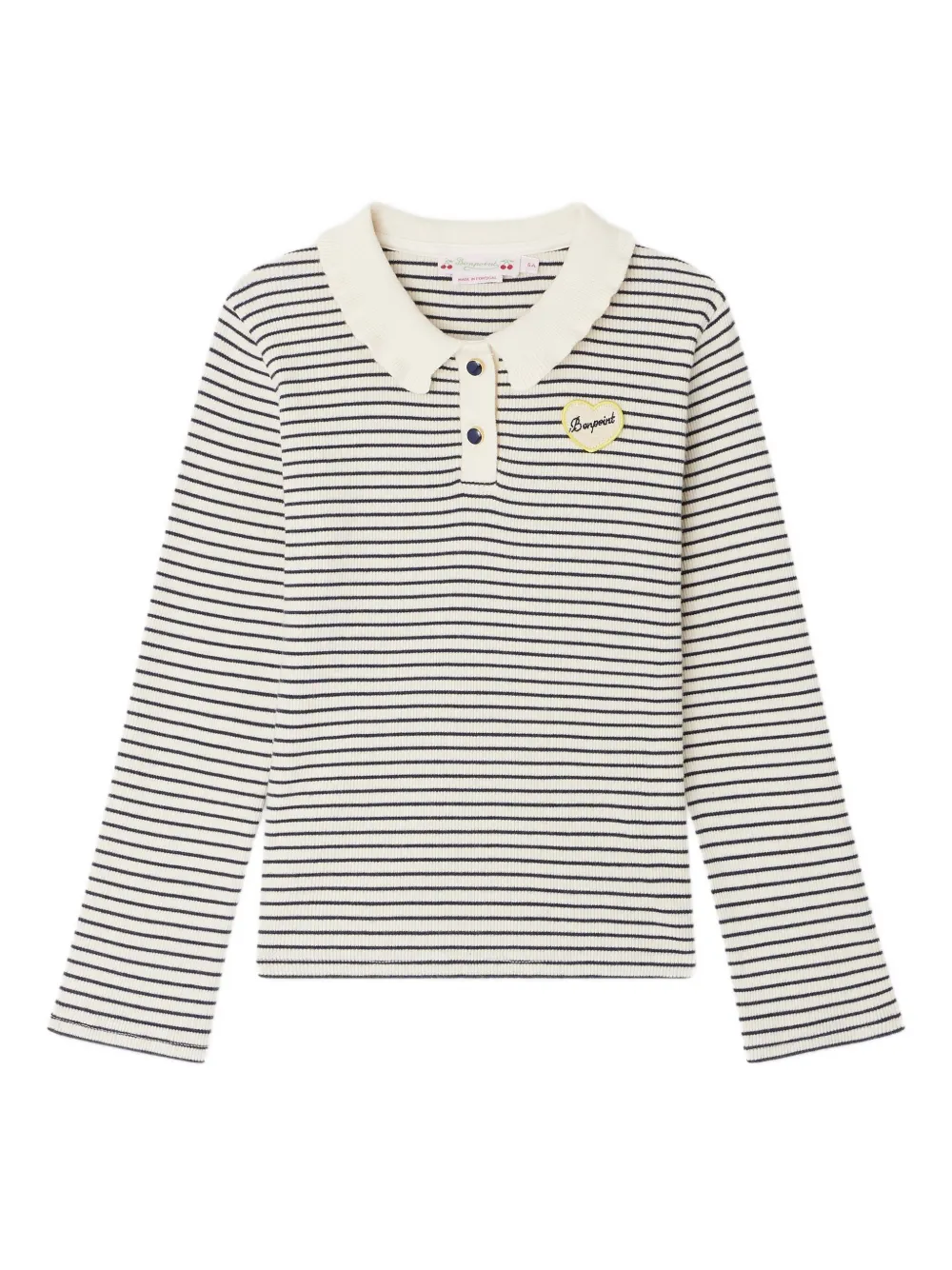 Рубашка поло в полоску Bonpoint, нейтральный
Рубашка поло в полоску Bonpoint, нейтральный